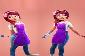 create you 3d game maker  game assest 3d game environment