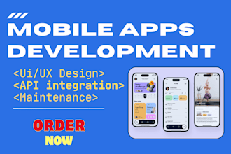 make cross platform mobile apps for android and iphone