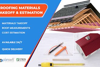 do roofing estimation materials takeoff planswift stack