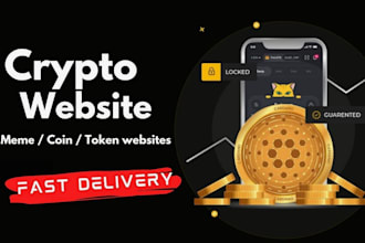 crypto website, token website meme coin website crypto presale website
