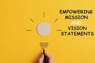 craft compelling mission, vision statements, about us pages