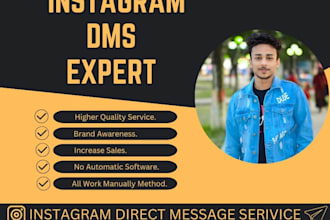 send targeted instagram dms for direct message marketing and promotions