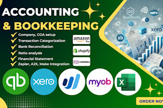 do bookkeeping accounting and finance in quickbooks xero wave myob or excel
