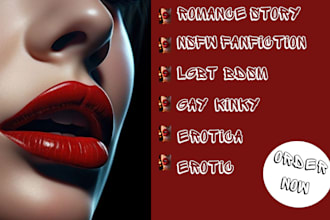 ghostwrite hot nsfw fanfiction erotic erotica gay kinky lgbt bdsm romance story