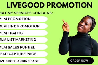 mlm promotion, MLM leads, MLM traffic, network marketing, affiliate marketing