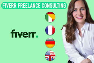 be your fiverr freelancing business consultant
