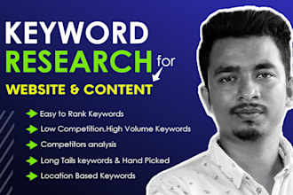 advanced SEO keyword research and competitor analysis