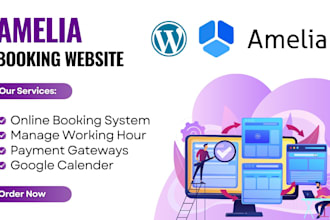 install amelia booking plugin and create appointment booking website with amelia