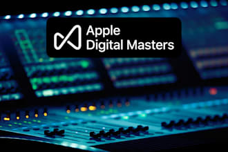 convert your mastered songs into an apple digital master