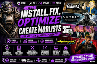 troubleshoot and enhance your skyrim game,cp2077,fallout 4
