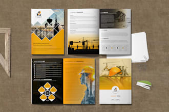 design company profile business proposal and catalog design