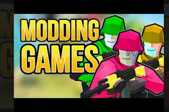 mod any game, unity game, unreal engine game, game modding
