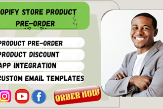 design a preorder shopify store using the appikon preorder globo app
