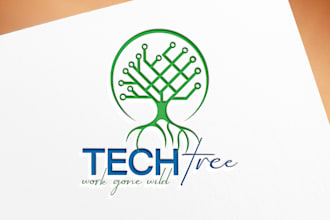 create a modern minimalist logo with copyright