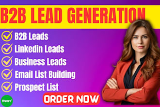 do perfect b2b lead generation, linkedin leads and geo targeted lead prospecting