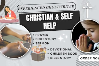 be christian book writer, book editor, prayer journal, missionary ebook writer