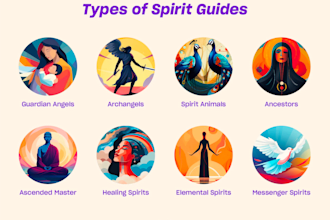 do tarot readings and connect with your spirit guide to answer your questions