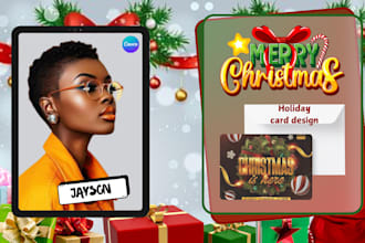 design christmas flyers new year and seasons greetings card for holiday specials