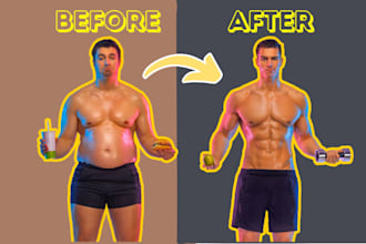design youtube thumbnails for fitness gym sports and workout