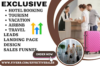 generate hotel booking travel agency relaxation tourism airbnb travel leads