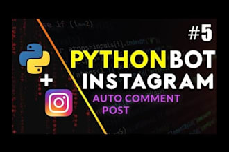 automate tiktok api bot, instagram api bot, telegram api, youtube bot