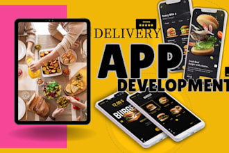 create a high performance food, pizza, alcohol app delivery using flutter