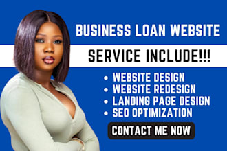 build mortgage loan website business loan website home owners insurance website