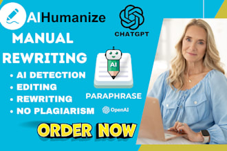 ai detection, rewrite, edit, and humanize your chatgpt ai content, essay, paper