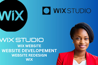 develop wix studio website wix redesign wix development