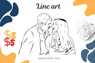 can make your face into artistic stylized lines in 1 hour
