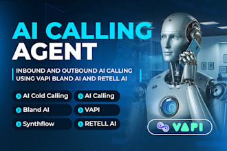 create ai voice agent for cold calling using vapi, bland ai and retell ai