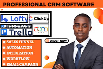 do project management clickup asana trello monday airtable workflow automation