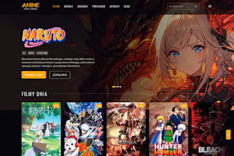 design anime shopify store anime clothing store anime shopify manga website