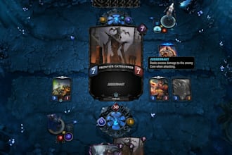unreal engine multiplayer online trading card game development card integration