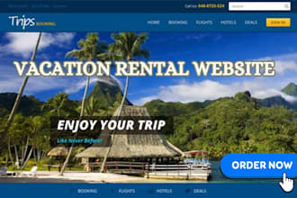 design vacation rental website vacation rental booking system short term rental