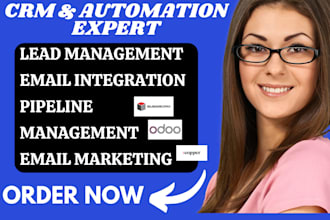 setup automation copper CRM zoho pipedrive salesforce hubspot odoo crm