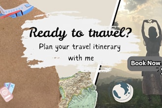 be your travel guide and plan your travel itinerary