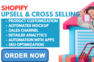 setup shopify upsell cross selling reconvert sell easy releasitcod aftersell app