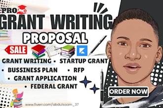 grant writing grant proposal grant research non profit business plan grant write