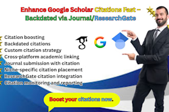 boost and backdated google scholar citations