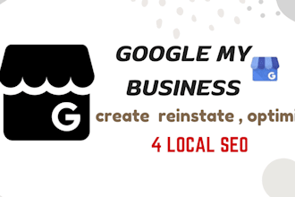 create reinstate gmb local SEO google my business  profile
