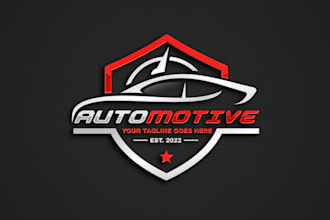 design automotive car rental wash car detailing racing repair logo