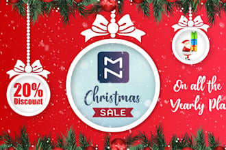 do christmas shopify promotion, shopify store redesign, shopify landing page