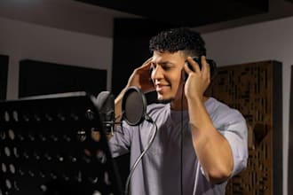 write and sing amazing christian rock pop edm song as a male singer