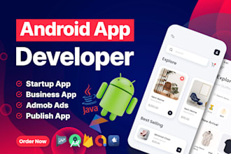 fix bugs and will develop android apps in android studio