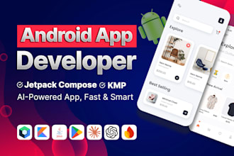 fix bugs and develop android app using jetpack compose and kotlin