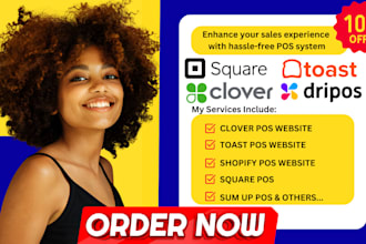 setup custom square pos toast website shopify cro clover pos api integration seo