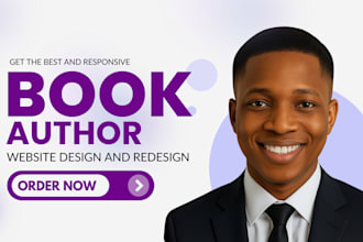 book author website design, children book website