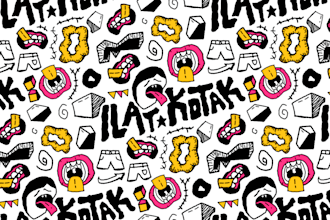 create seamless patterns for textile fabric and packaging