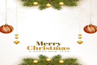 write a personalized christmas card poem, message or letter